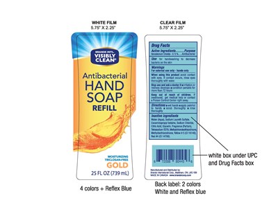 Visibly Clean Antibacterial Hand Soap (Antibacterial Bzk)
